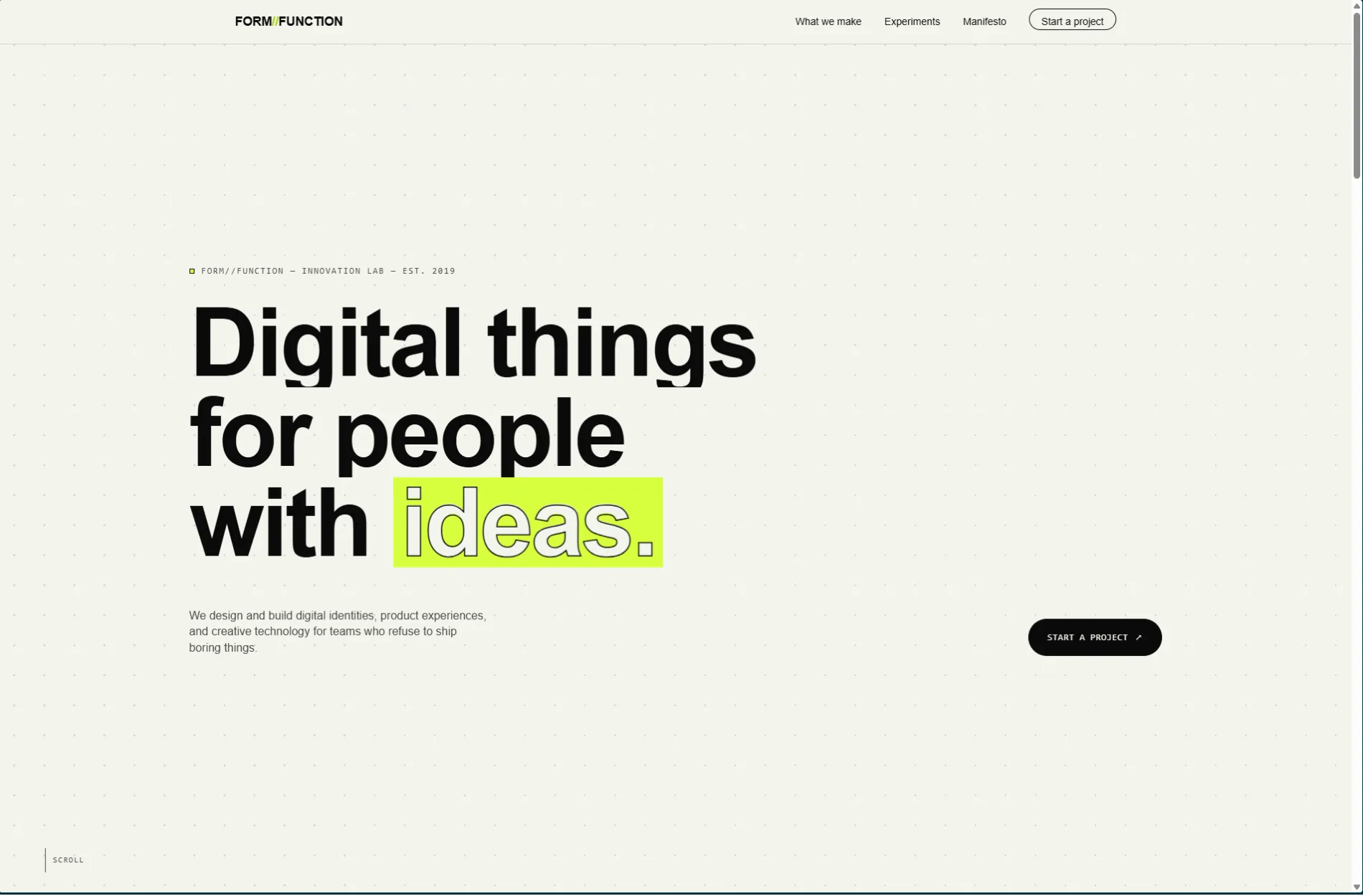 Website design project 3